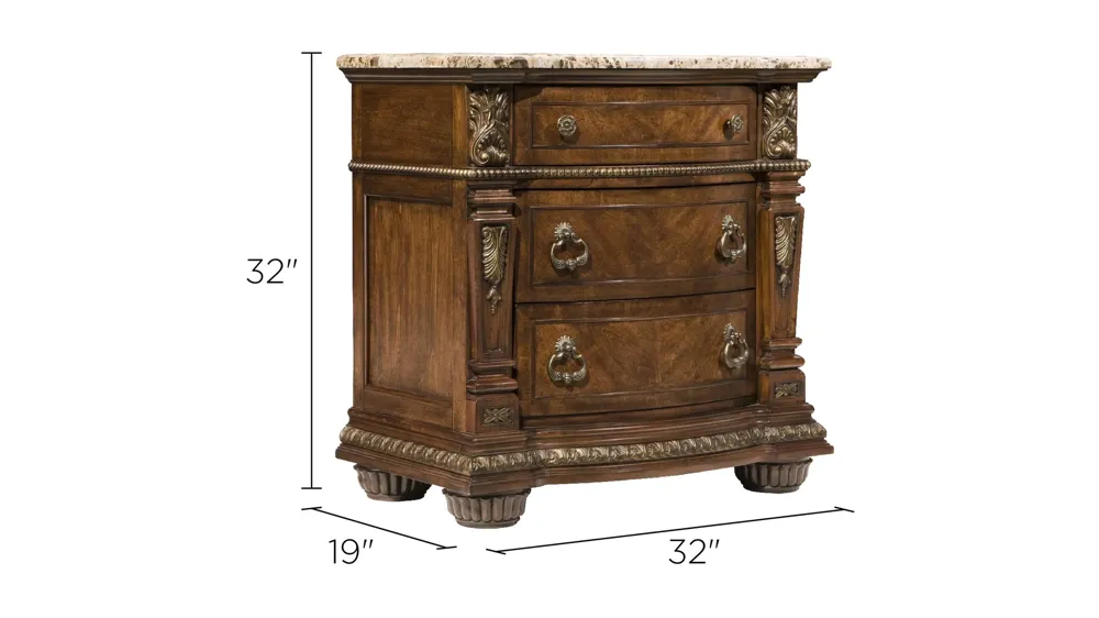 Wilshire Nightstand Dimensions