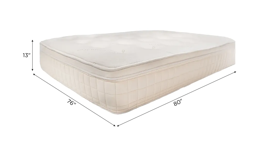 Concerto Plush Pillowtop  Mattress Dimensions