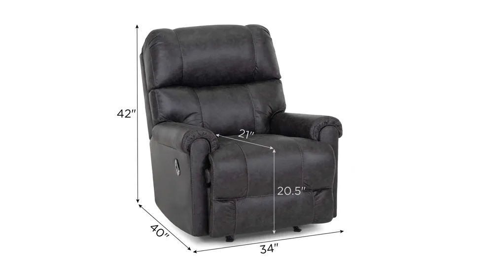 Wentworth Power Rocker Recliner Dimensions