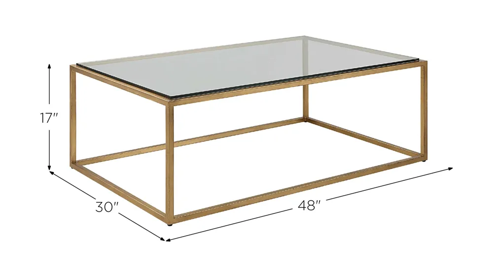 Bravura Coffee Table Dimensions