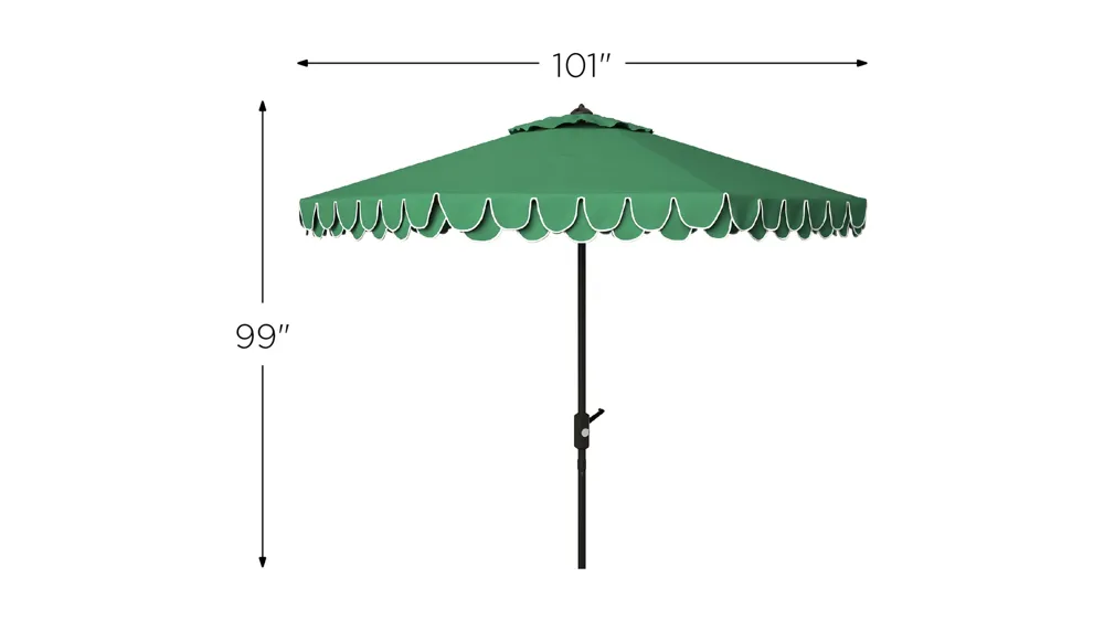 Elegant Patio Umbrella Dimensions