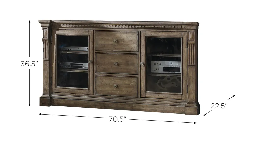 Sorella Entertainment 70'' Console Dimensions