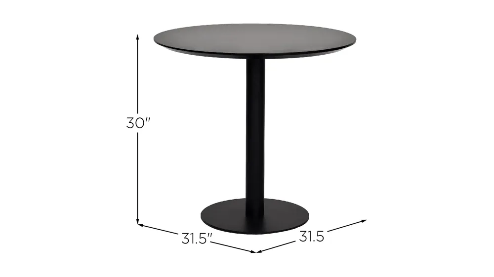 Paras Bistro Table Dimensions