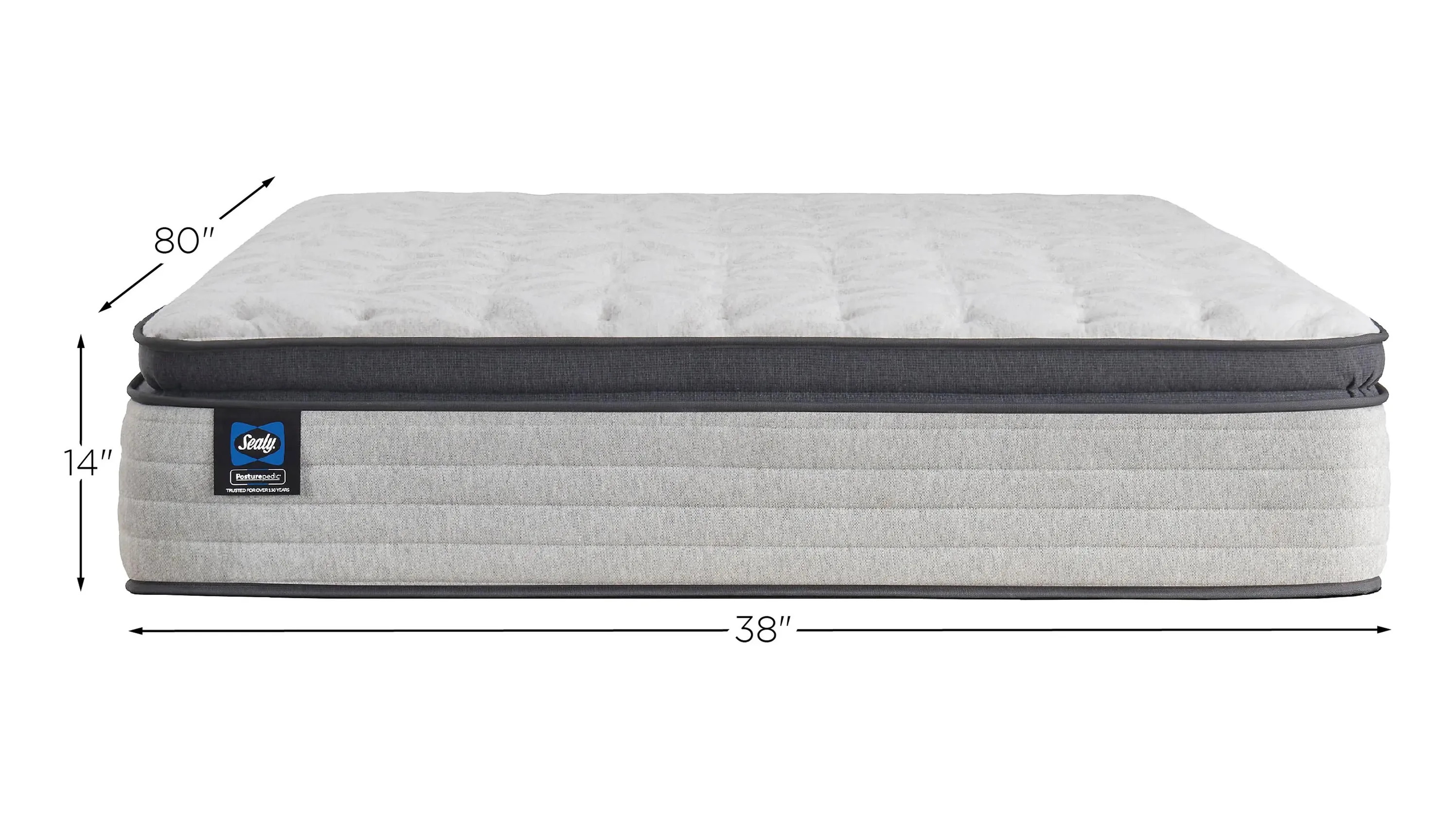 Sealy Posturepedic Spring Bloom Soft Euro Pillowtop