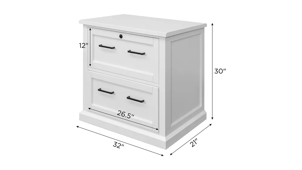 Abby File Cabinet Dimensions