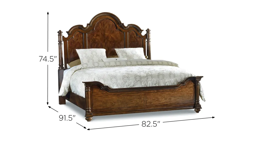 Leesburg Poster Bed Dimensions