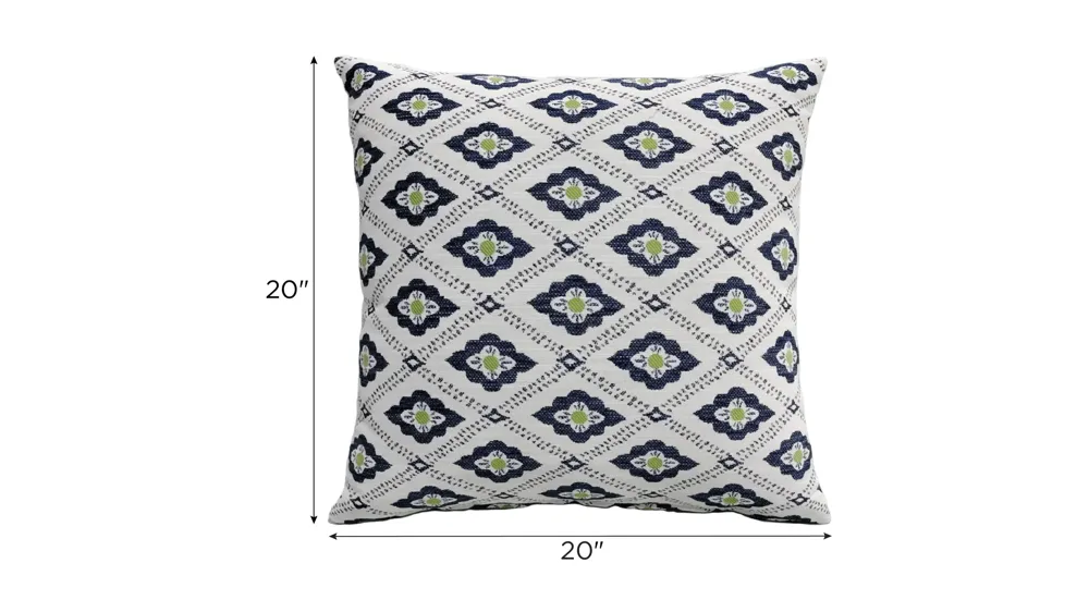 Kimberly Ann Designs Square Pillow - Set of 2 Dimensions