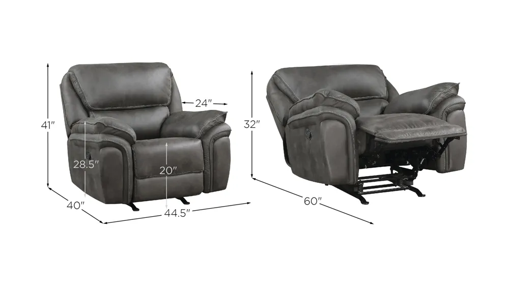 Cassiopeia Rocker Reclining Chair Dimensions