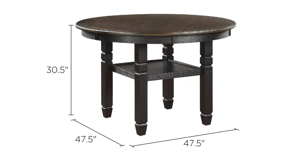 Arlana Dining Table Dimensions