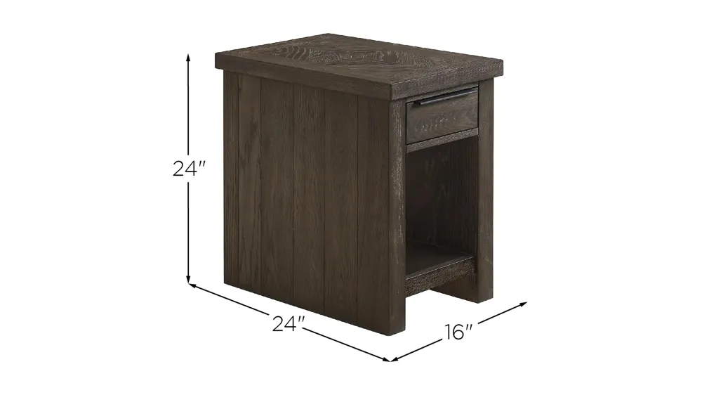 Hearst Chair Side Table Dimensions