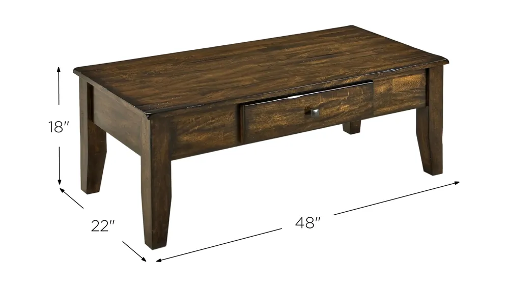 Kona Coffee Table Dimensions
