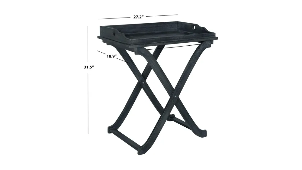 Covina Outdoor Tray Table Dimensions