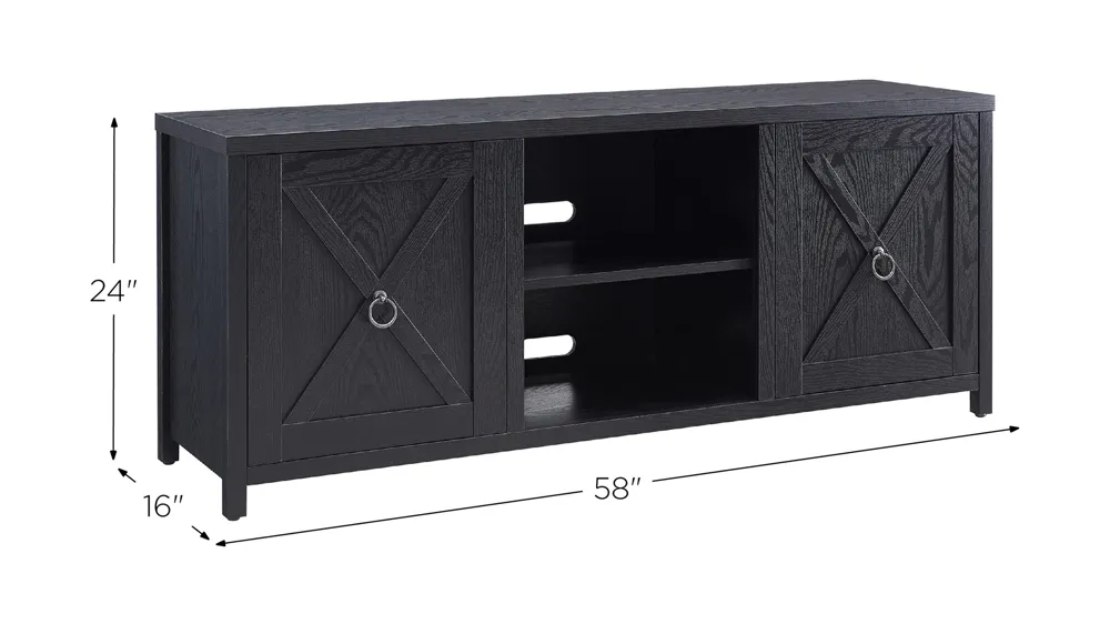 Taylor 58" TV Stand Dimensions