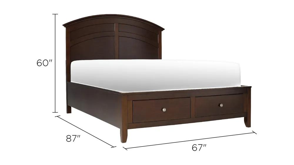Kylie Storage Bed Dimensions