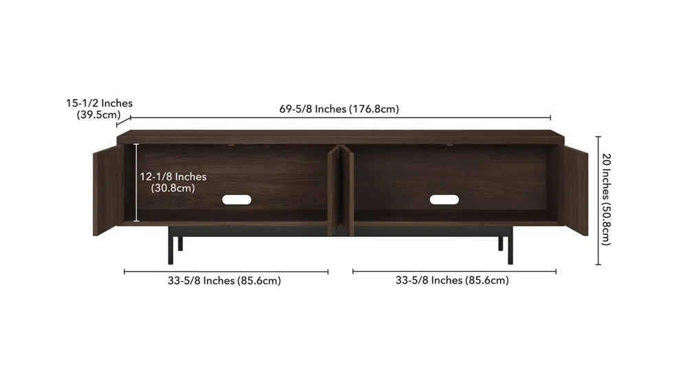 Whitman TV Stand Dimensions