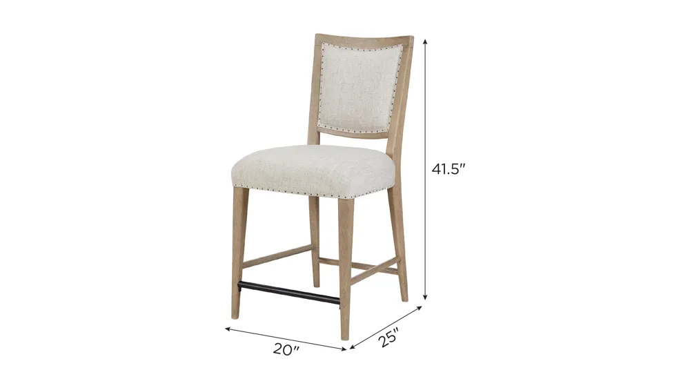 Citrus Heights Counter Stool- Set of 2 Dimensions