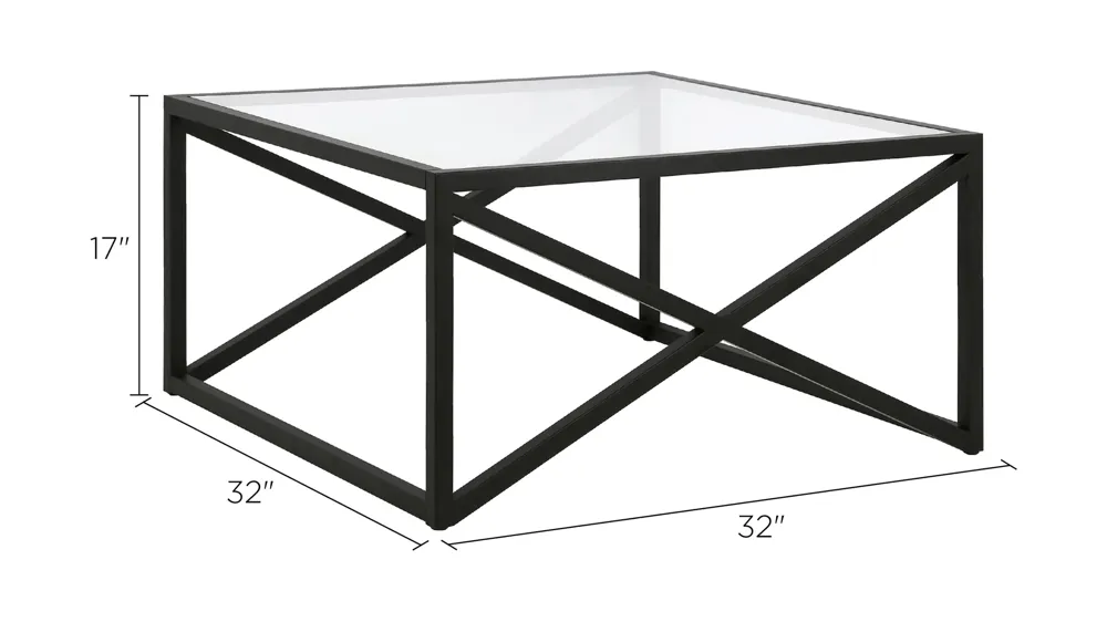 Sarmento Square Coffee Table Dimensions