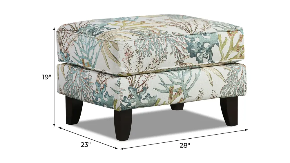 McKinley 28" Ottoman Dimensions