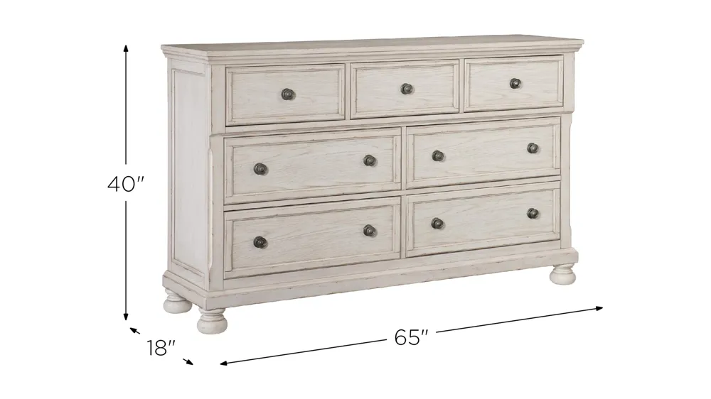 Donegan Bedroom Dresser Dimensions