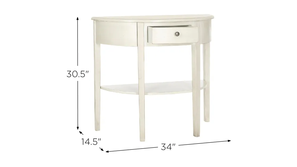Baur Console Table Dimensions