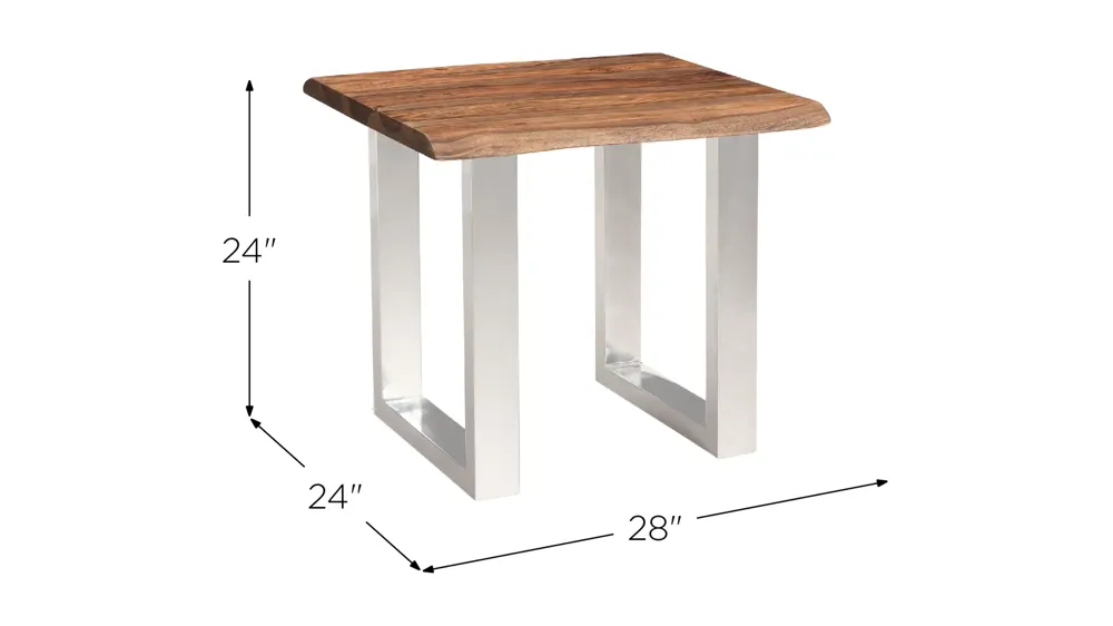 Brownstone 2.0 End Table Dimensions