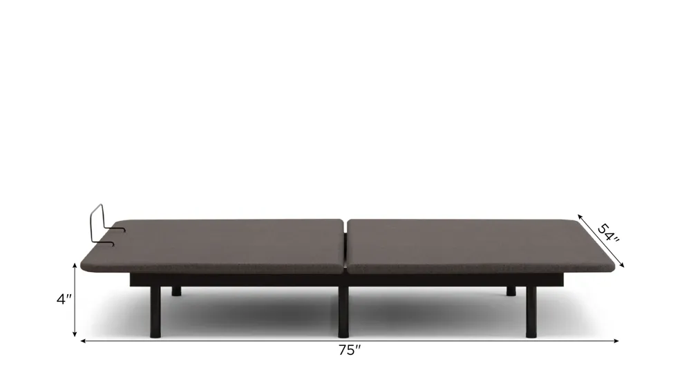 Nectar Classic Comfort Adjustable Base Dimensions