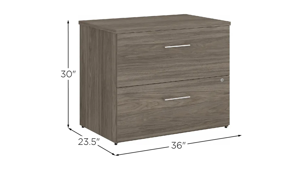 Office 500 36W 2 Drawer Lateral File Cabinet Dimensions