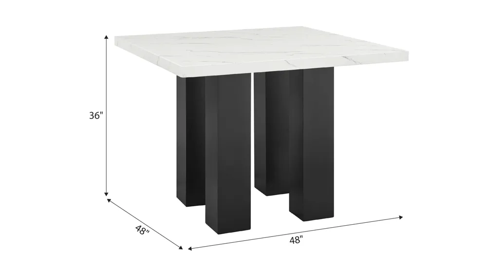 Parkside Counter-Height Table Dimensions