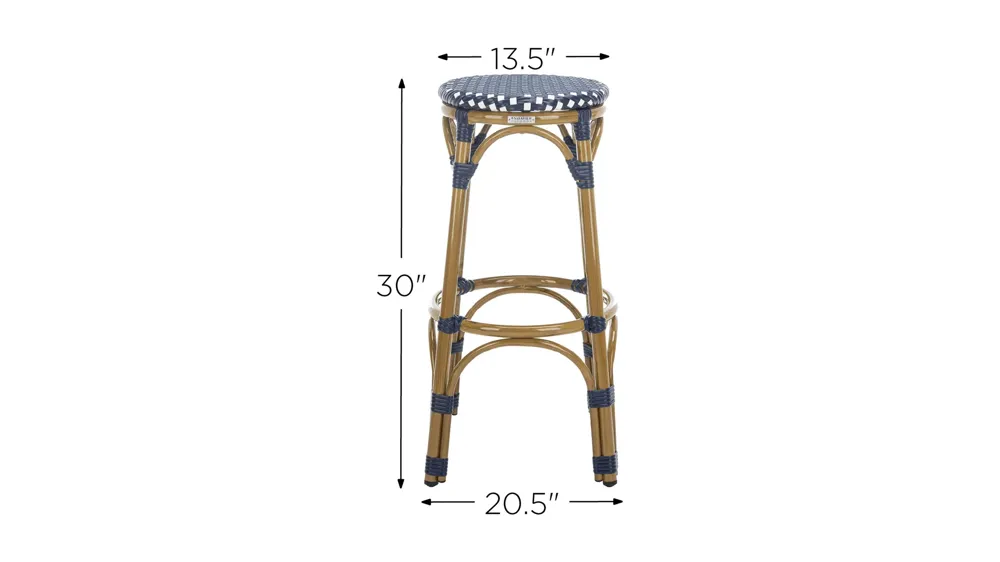 Kipnuk Bar Stool Dimensions