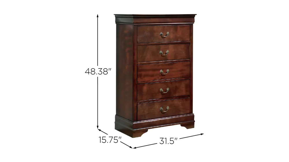 Alisdair Chest Dimensions