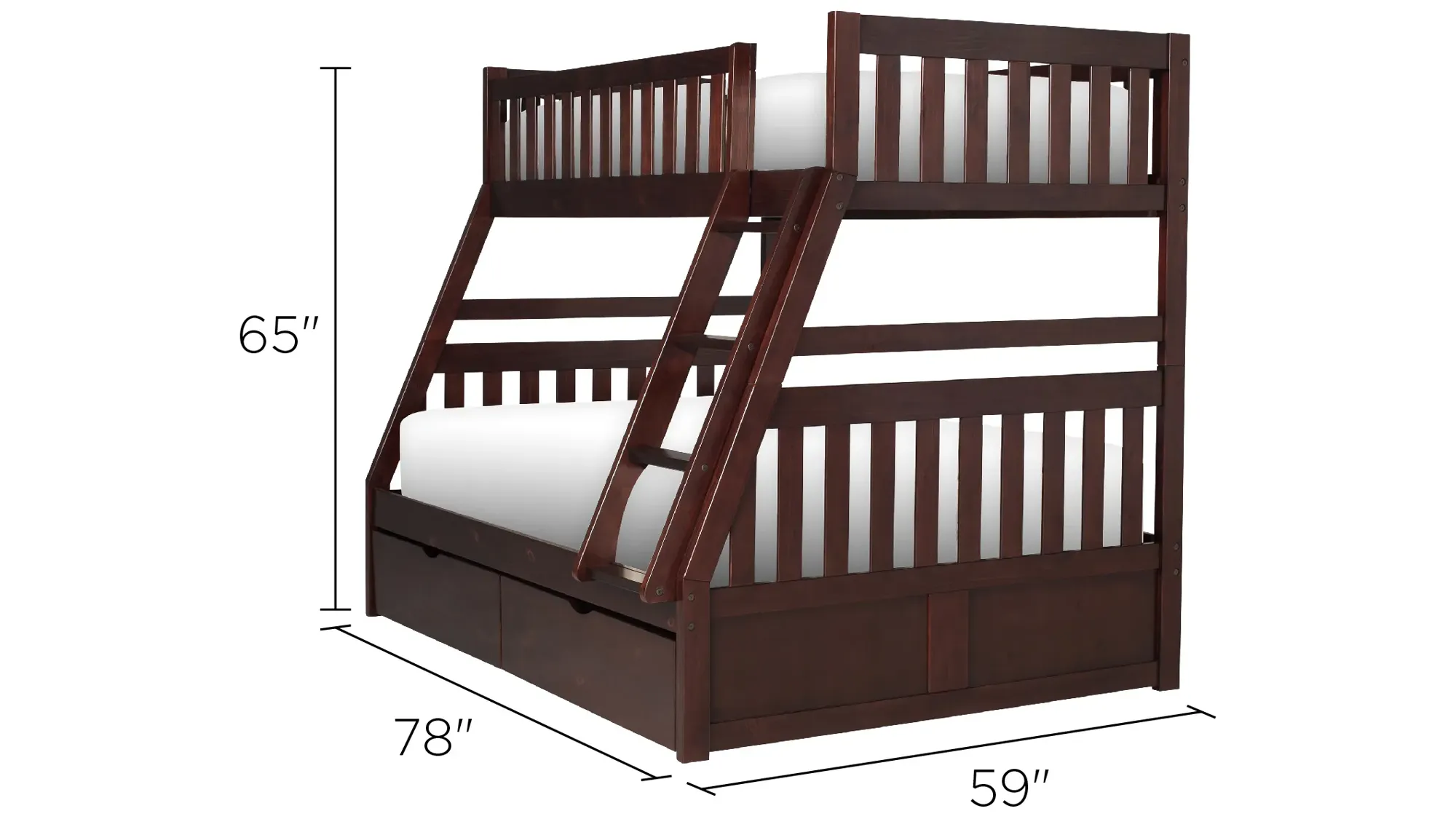 Belisar Storage Bunk Bed