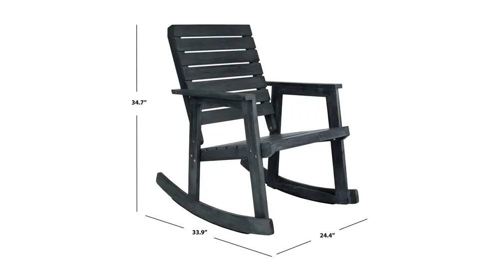 Alexei Outdoor Rocking Chair Dimensions