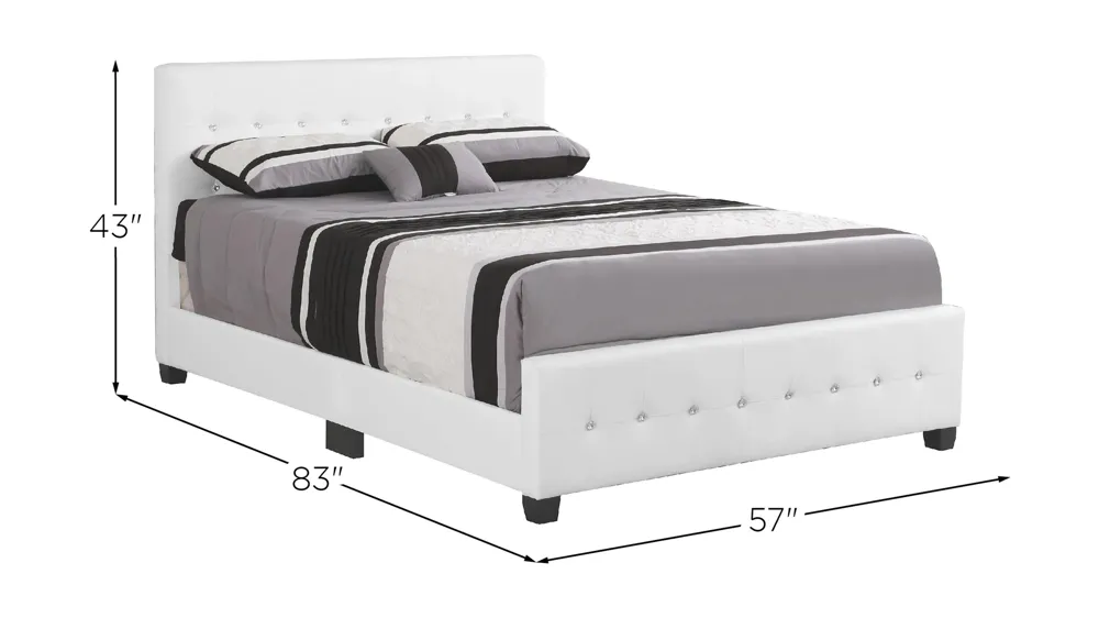 Diamond Full Bed Dimensions