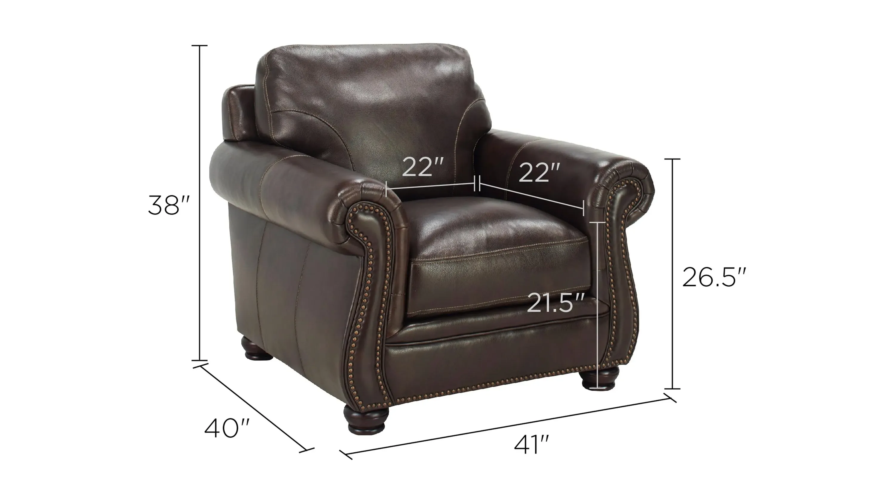 1534　INOUT Just Right Chair Leather 1534② INOUT Just Right Chair Leather 1534② INOUT Just Right