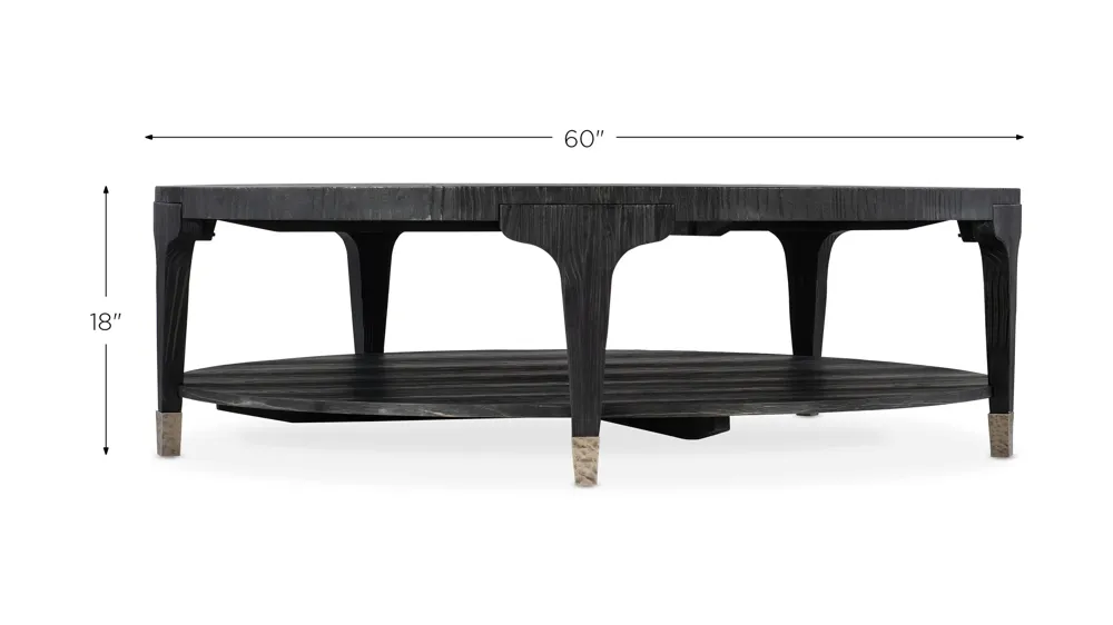 Chapman Round Cocktail Table Dimensions