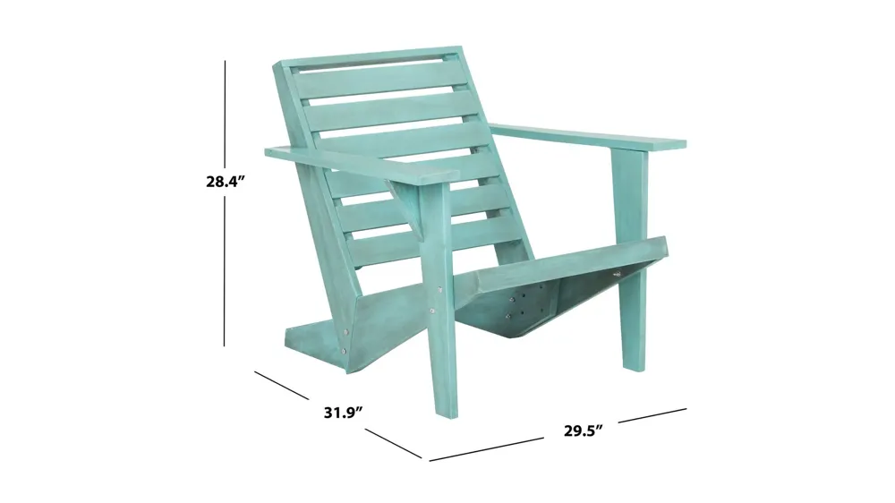 Lanty Adirondack Chair Dimensions