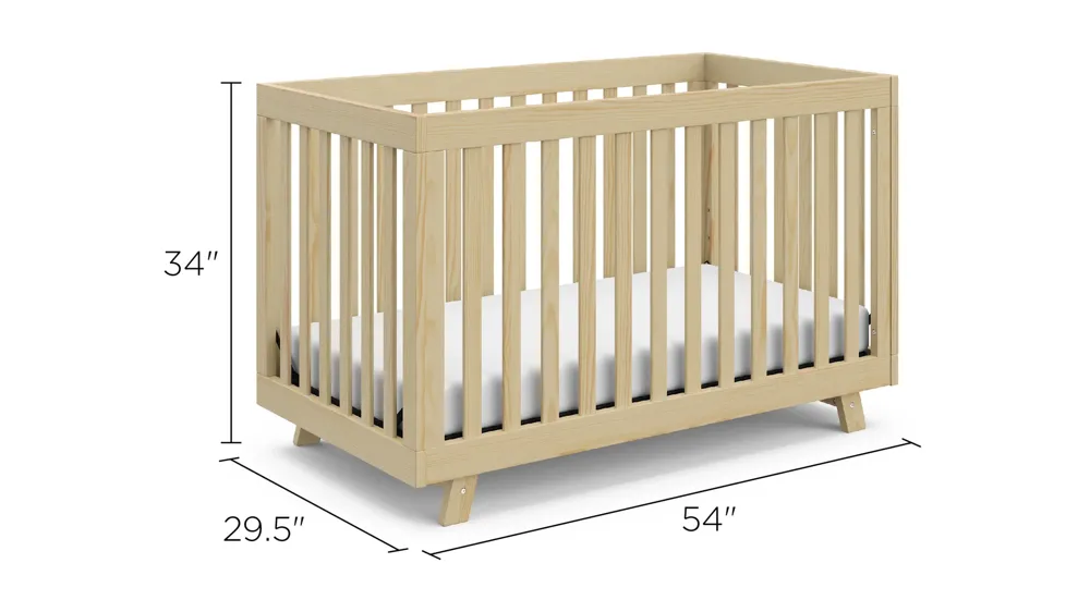 Beckett 3-in-1 Convertible Crib Dimensions