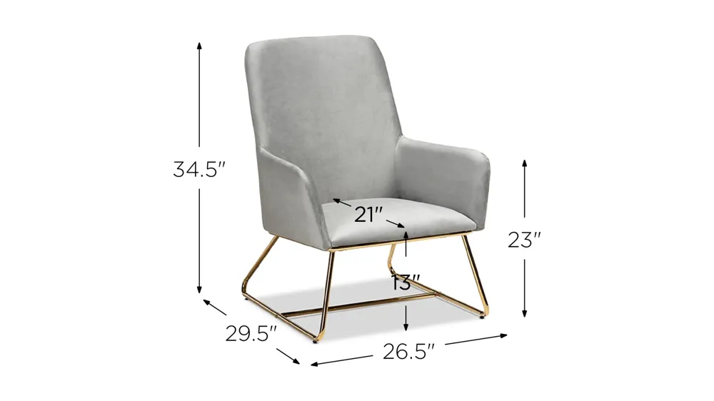 Sennet Armchair Dimensions