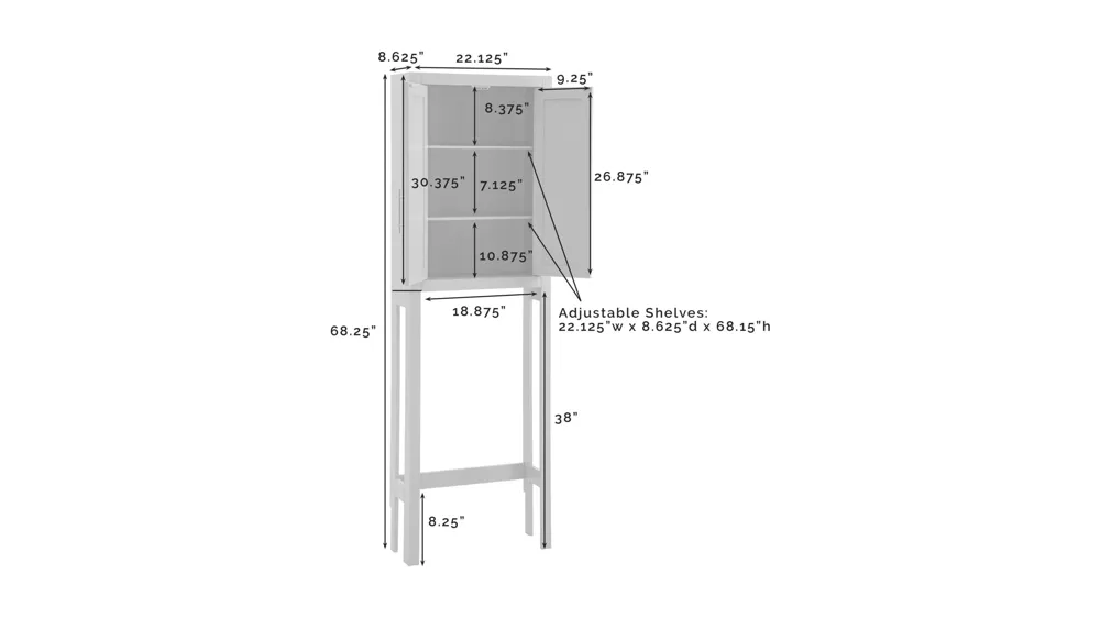 Savannah Space Saver Dimensions