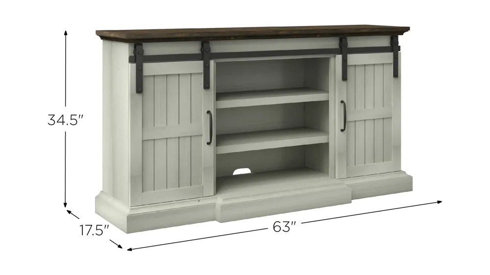 Heywood TV Console Dimensions