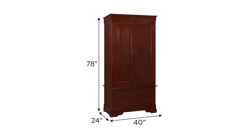 Rossie Armoire Dimensions