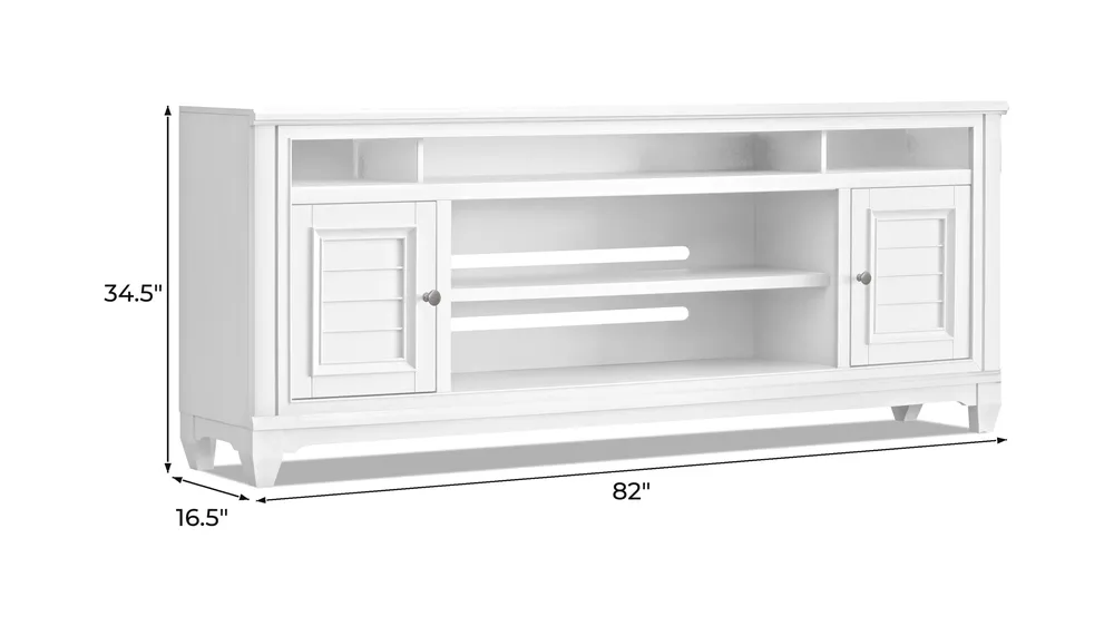 Cape Town 82" TV Console Dimensions