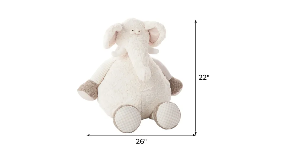 Mina Victory Elephant Plush Animal Dimensions