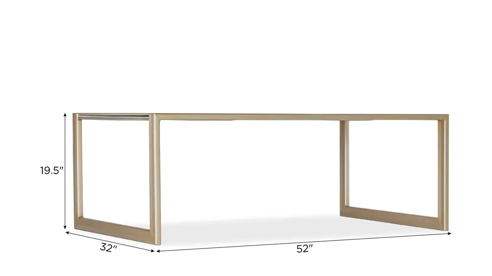Blossoming Hope Cocktail Table Dimensions
