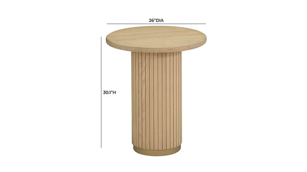 Chelsea Entry Table Dimensions