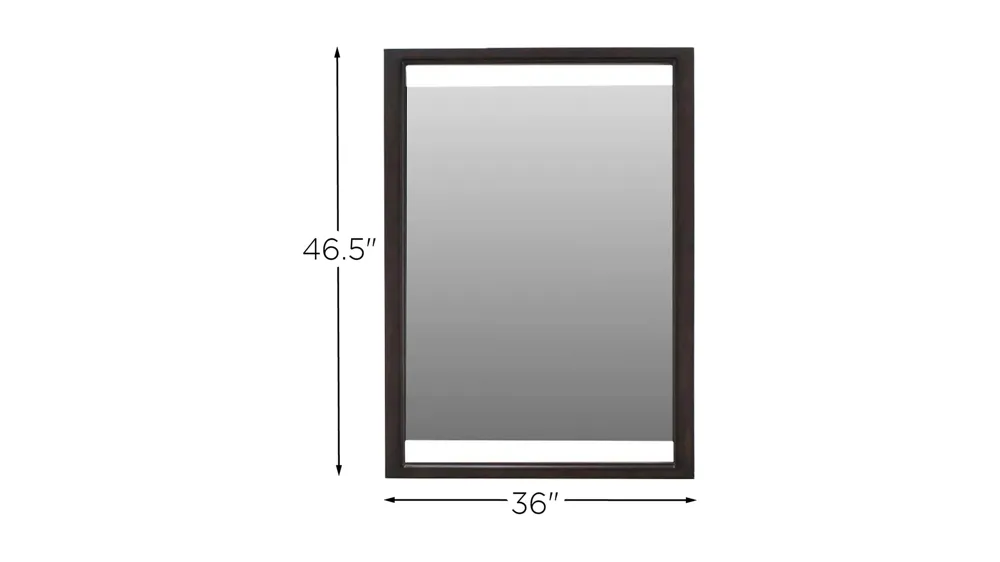 Aversa Bedroom Dresser Mirror Dimensions