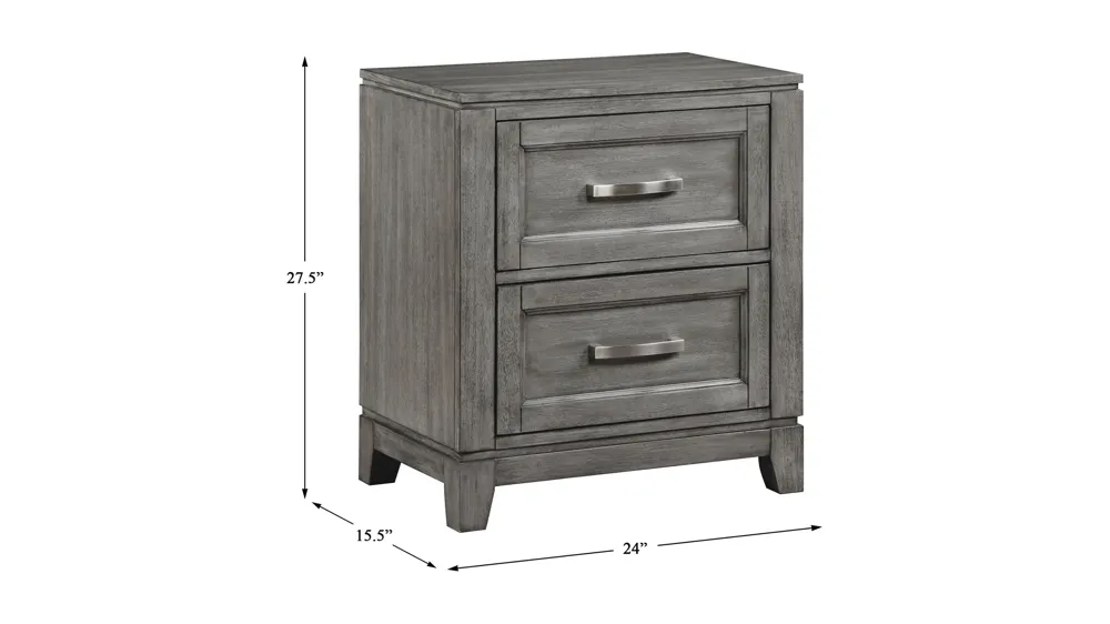 Faustina Nightstand Dimensions
