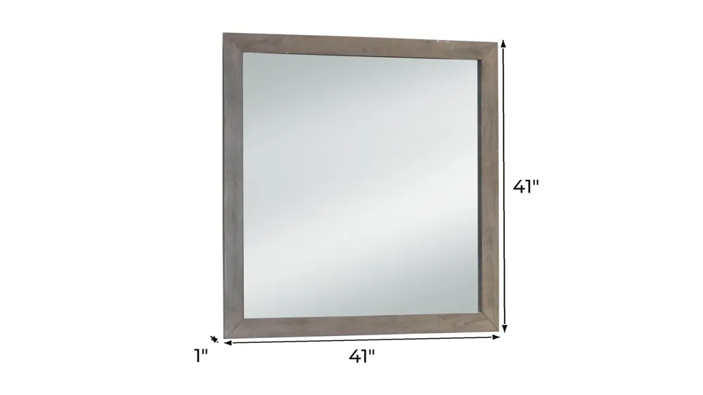 Burlington Bedroom Dresser Mirror Dimensions