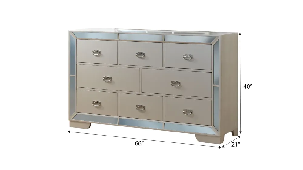 Hollywood Hills Bedroom Dresser Dimensions