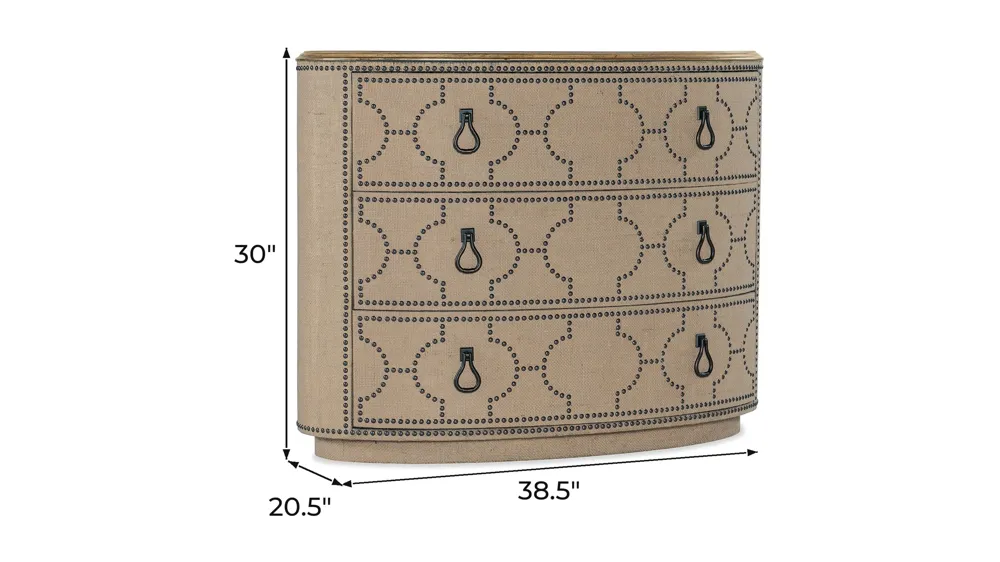 Big Sky Three-Drawer Chest Dimensions